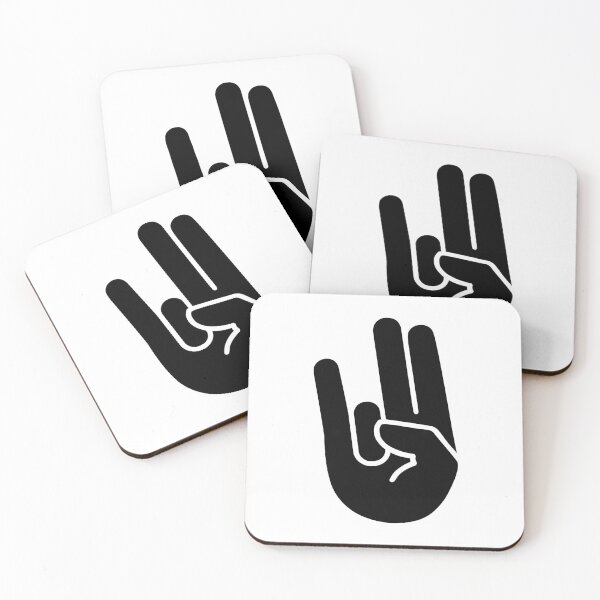 Item preview, Shocker Emoji Hand Sign - Black designed and sold by BeerBro-Designs.