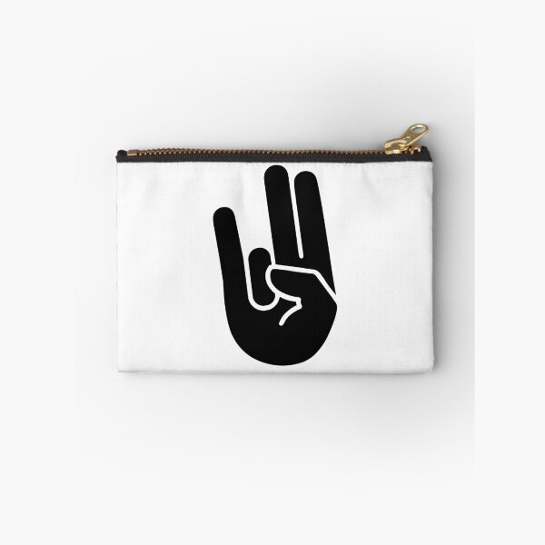 Aperçu de l'œuvre Shocker Emoji Hand Sign - Noir créée et vendue par BeerBro-Designs.
