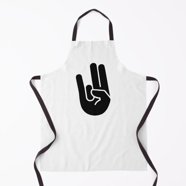 Aperçu de l'œuvre Shocker Emoji Hand Sign - Noir créée et vendue par BeerBro-Designs.