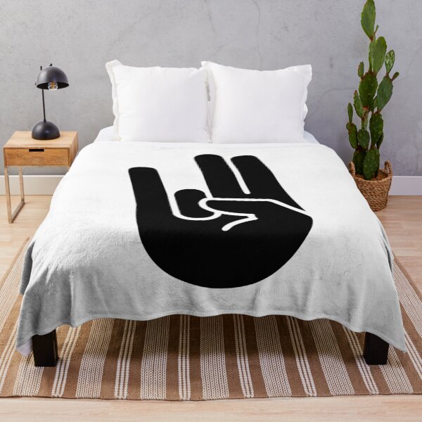 Item preview, Shocker Emoji Hand Sign - Black designed and sold by BeerBro-Designs.