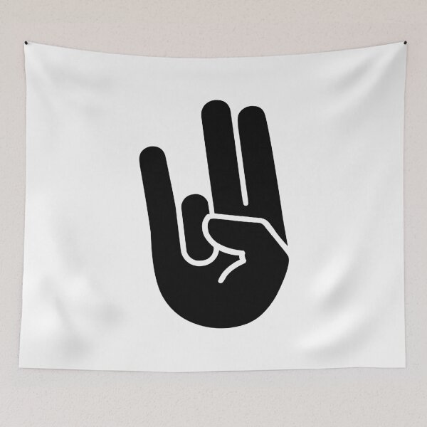 Item preview, Shocker Emoji Hand Sign - Black designed and sold by BeerBro-Designs.