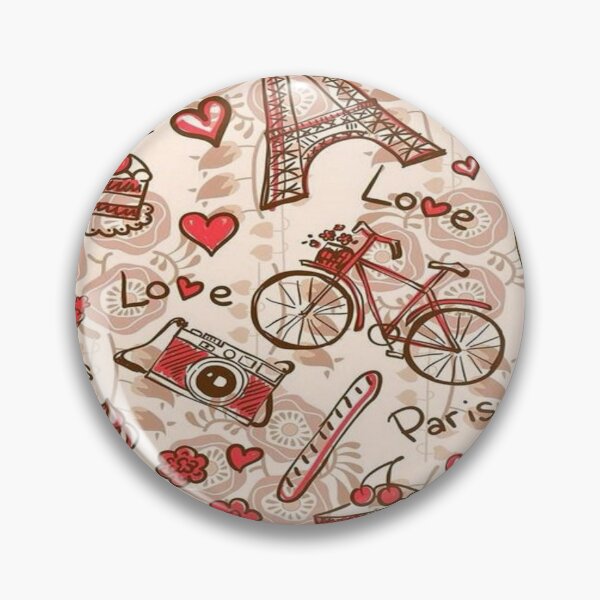 Item preview, Travel destinations, Paris Doodle Art, Desserts, designed and sold by thelastelement.