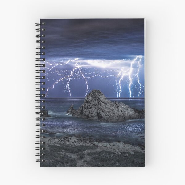 Item preview, Lightning over Sugarloaf Rock designed and sold by paulmp.