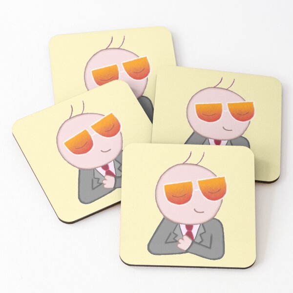 Item preview, The Midnight Gospel Glasses Man designed and sold by chromaticlux.