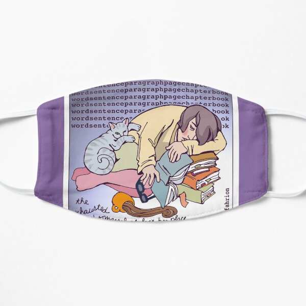 The Exhausted Woman Has Lost Her Place Mask