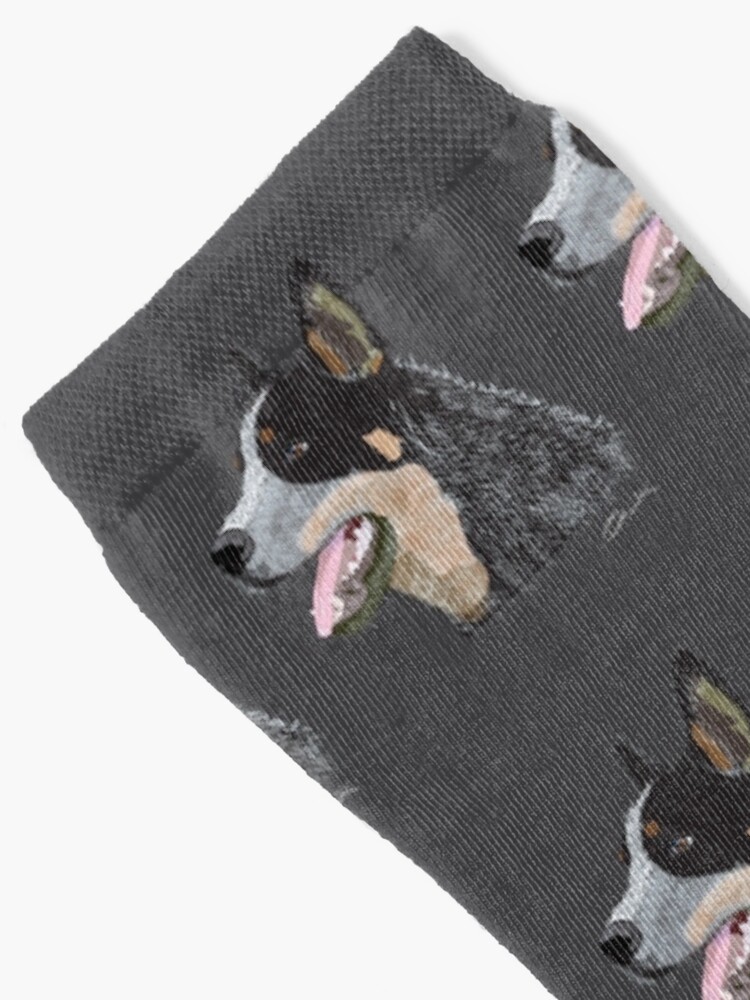 "Australian Blue Heeler" Socks for Sale by AnderssenGrafix Redbubble