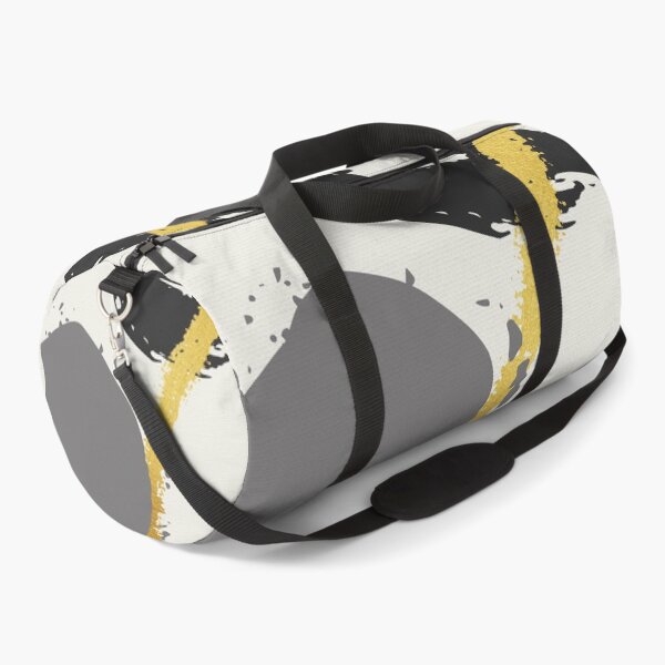 Item preview, Black and Gold Abstract Brush Strokes AP178-3 designed and sold by DuckyRubin.