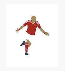 Arjen Robben Minimalist Design Champions League Winner Photographic Print