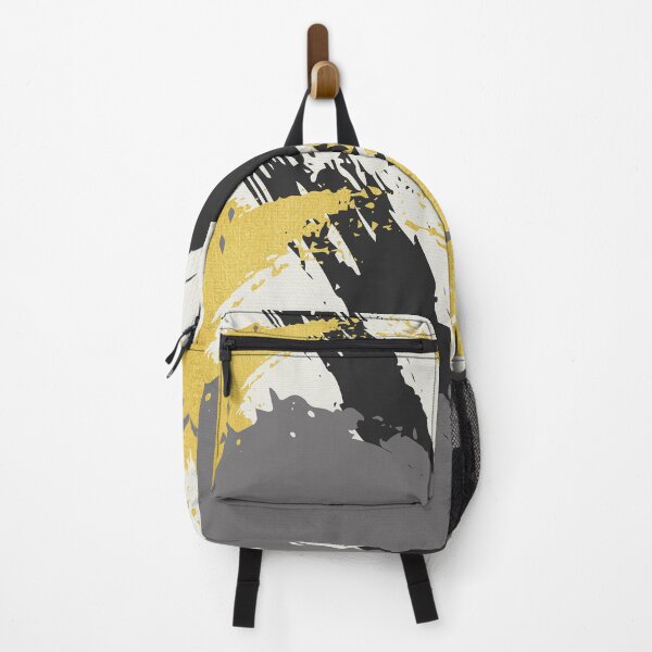 Item preview, Black and Gold Abstract Brush Strokes AP178-5 designed and sold by DuckyRubin.