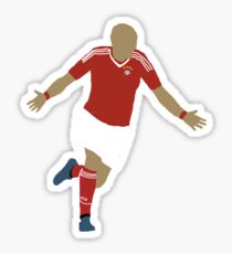 Arjen Robben Minimalist Design Champions League Winner Sticker