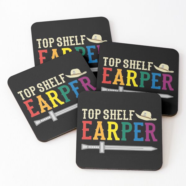 Item preview, Top Shelf Earper (Rainbow Text) - Wynonna Earp designed and sold by Queerdelion.