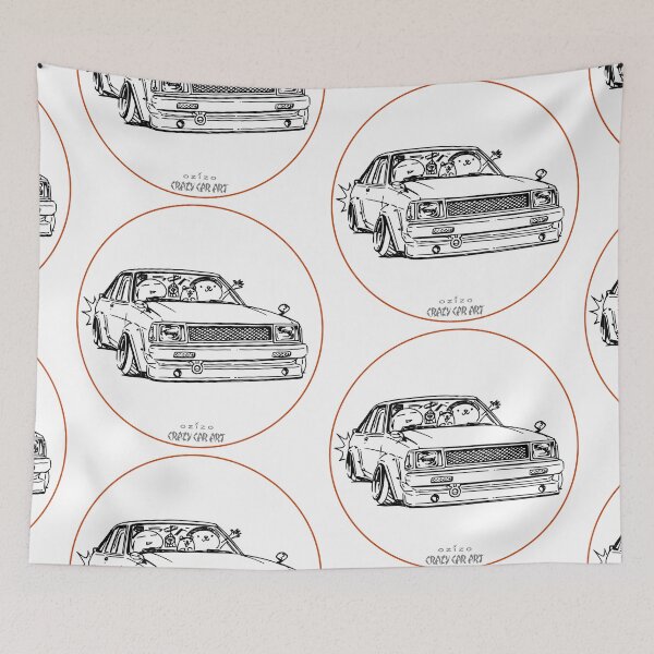 Item preview, Crazy Car Art 0063 designed and sold by ozizo.