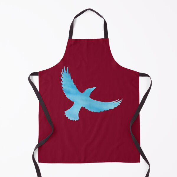 Item preview, Magpie Flight – Sky on Port Wine designed and sold by ImperfectLife.