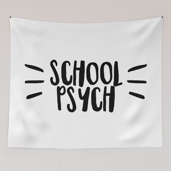 Artikelvorschau, Schulpsychologe Maske entworfen und verkauft von EvyStickersx.