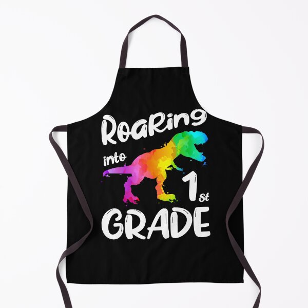 Item preview, Roaring Into 1st Grade Dinosaur First Day of School designed and sold by ZNOVANNA.