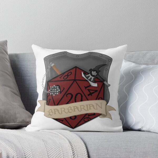 Item preview, Barbarian D20 designed and sold by KateJeffcott.