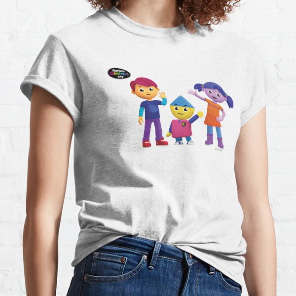Charlie's Colorforms City Group Pose Classic T-Shirt