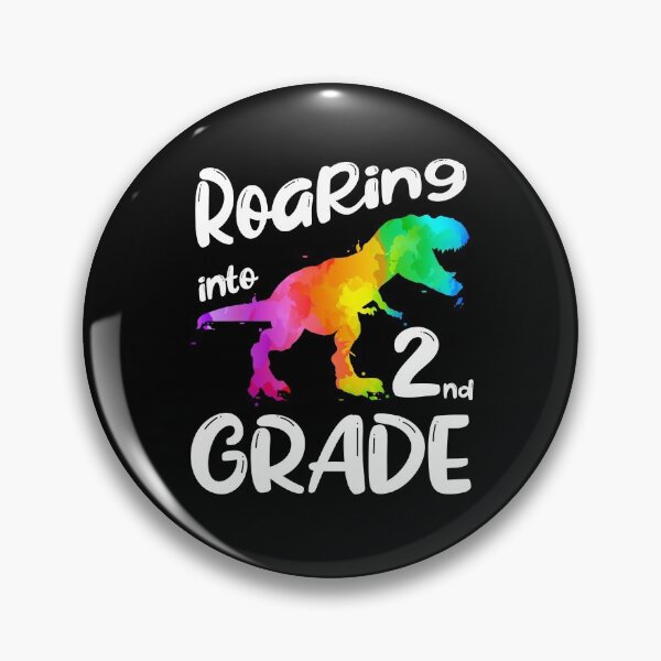 Item preview, Roaring Into 2nd Grade Second Dinosaur designed and sold by ZNOVANNA.
