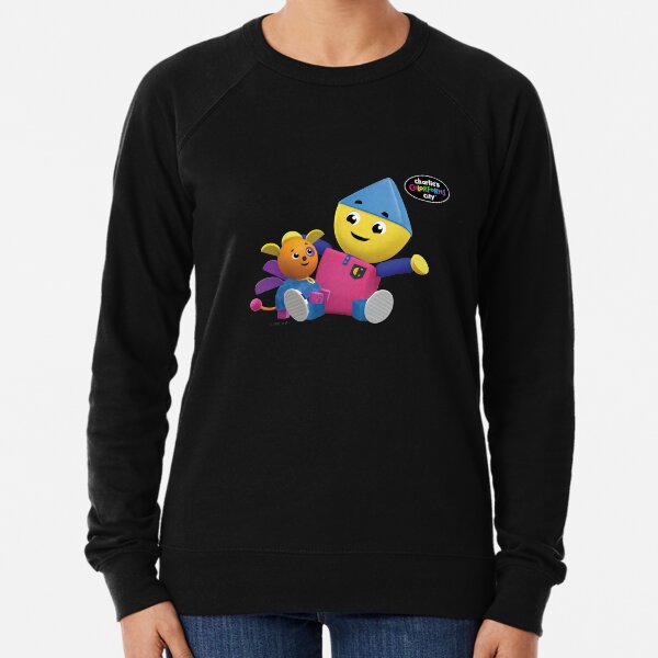 Charlie's Colorforms City - Charlie and Klunk Lightweight Sweatshirt