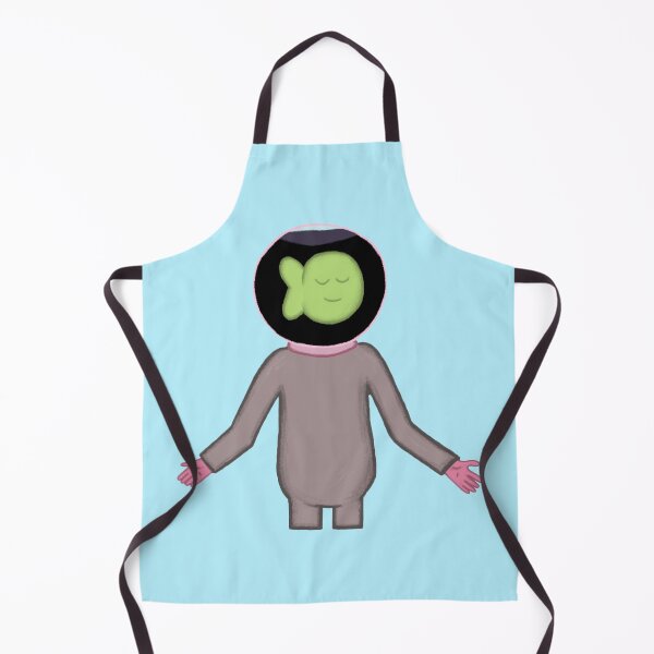 Item preview, The Midnight Gospel Fish Bowl Man designed and sold by chromaticlux.