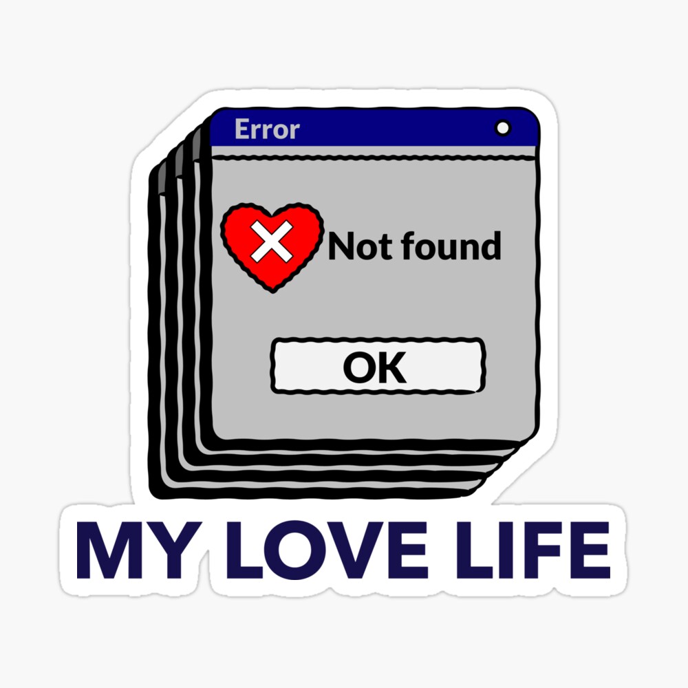 I Have No Love Life Sticker Mask Art Board Print By Shirtness Redbubble