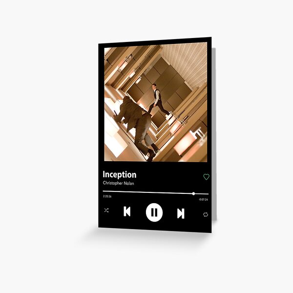Item preview, Inception X Spotify designed and sold by thebenkim.