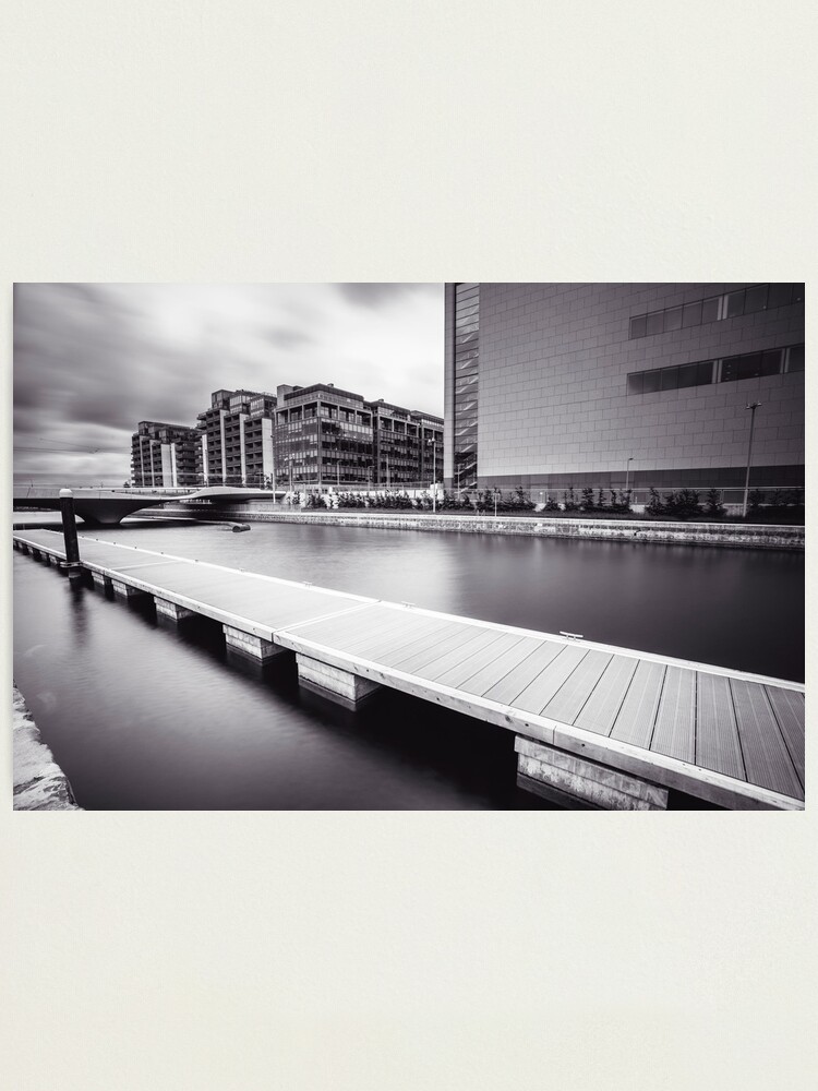 Alternate view of George's Dock, Dublin Docklands Photographic Print
