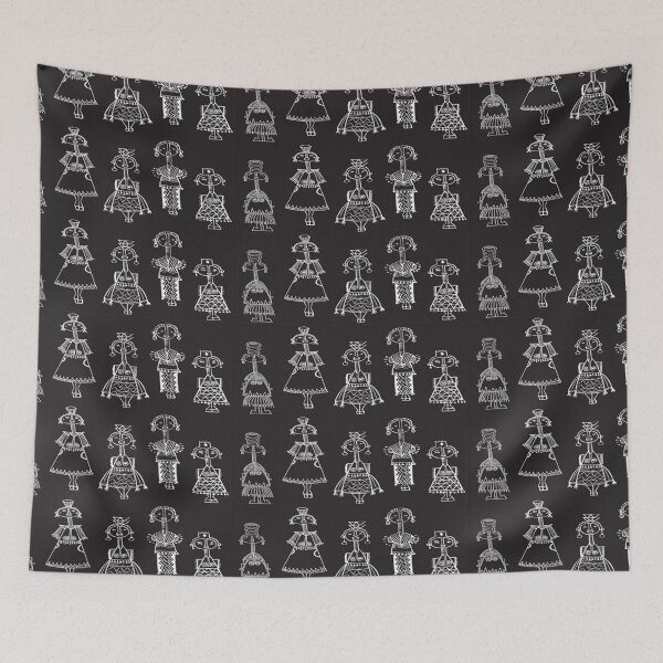 Item preview, Traditional African Print, Tribal Art,  designed and sold by thelastelement.