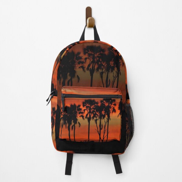 Item preview, Sunset and Real Fan Palms designed and sold by quentinjlang.