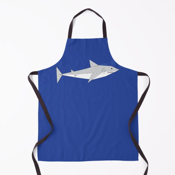 Item preview, Geometric Great White Shark without background designed and sold by Caseymakesart.