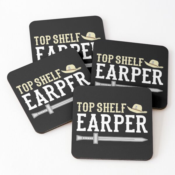 Item preview, Top Shelf Earper (White Text) - Wynonna Earp designed and sold by Queerdelion.