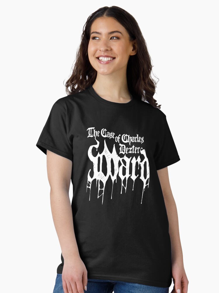 Thumbnail 2 of 7, Classic T-Shirt, The Case of Charles Dexter Ward white logo designed and sold by TearsofEnvy.