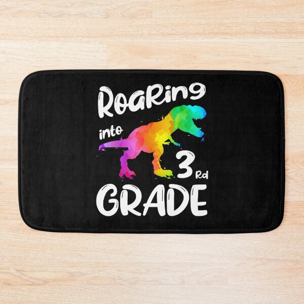 Item preview, Roaring Into 3rd Grade Third Dinosaur Back to School designed and sold by ZNOVANNA.