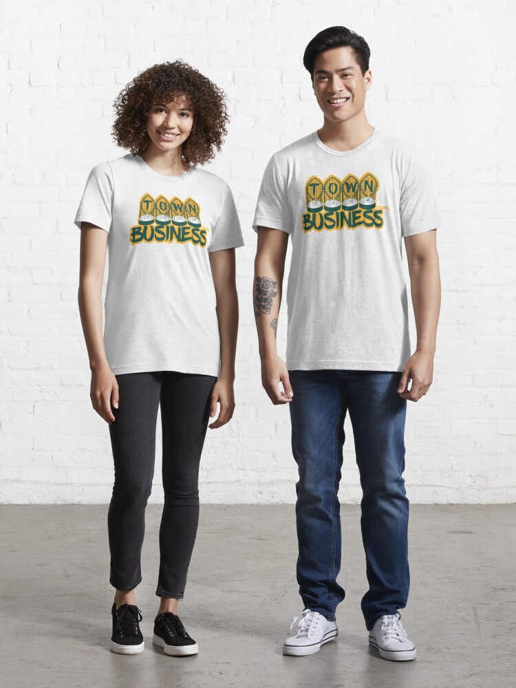 TOWN BUSINESS OAKLAND A'S EDITION' Men's T-Shirt