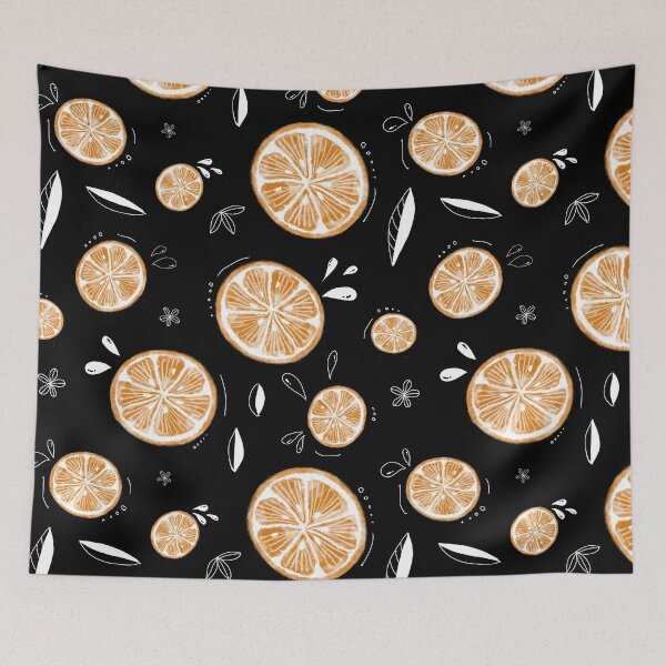 Item preview, Splash orange summer vibe designed and sold by nuynuii.
