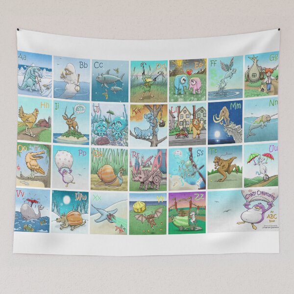 Item preview, Crazy Creatures Puzzle designed and sold by Jonathan Dannevik.