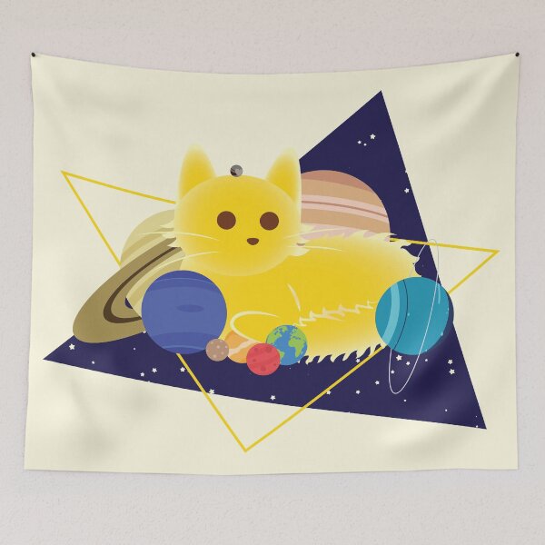 Item preview, Solar System Cat designed and sold by PineappleTeaCat.