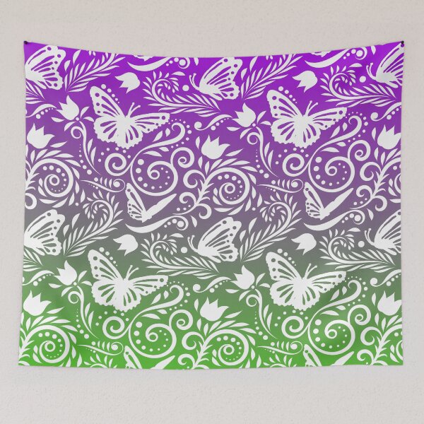 Item preview, Butterfly and Flower - Grapes Paradise RS designed and sold by CreativityRoams.
