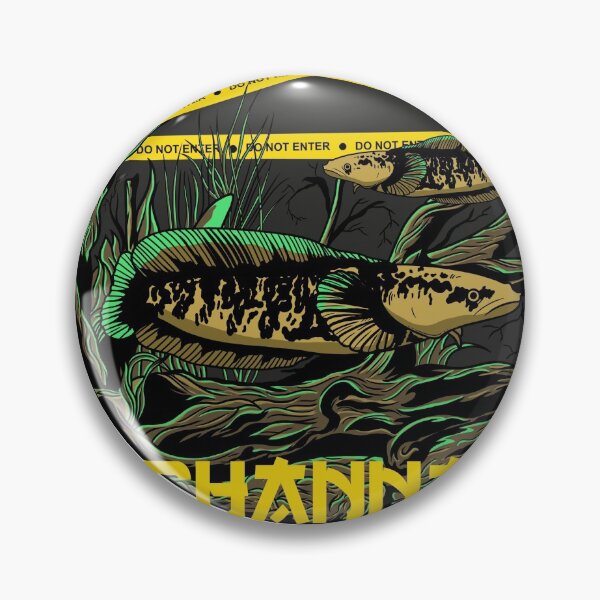 Item preview, CHANNA SNAKEHEAD FISH designed and sold by momon artwork.