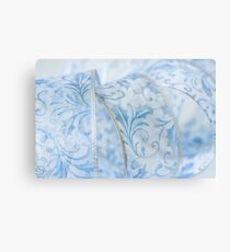 Blue Ribbon Canvas Print