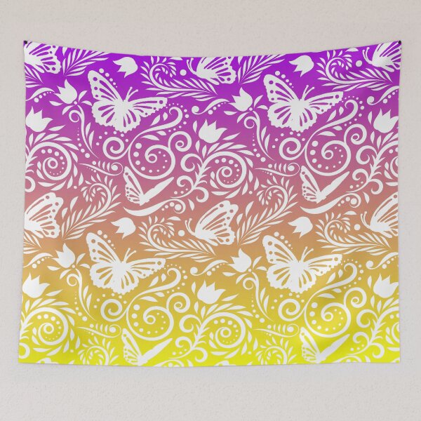 Item preview, Butterfly and Flower - Grapes with Lemon Drop designed and sold by CreativityRoams.