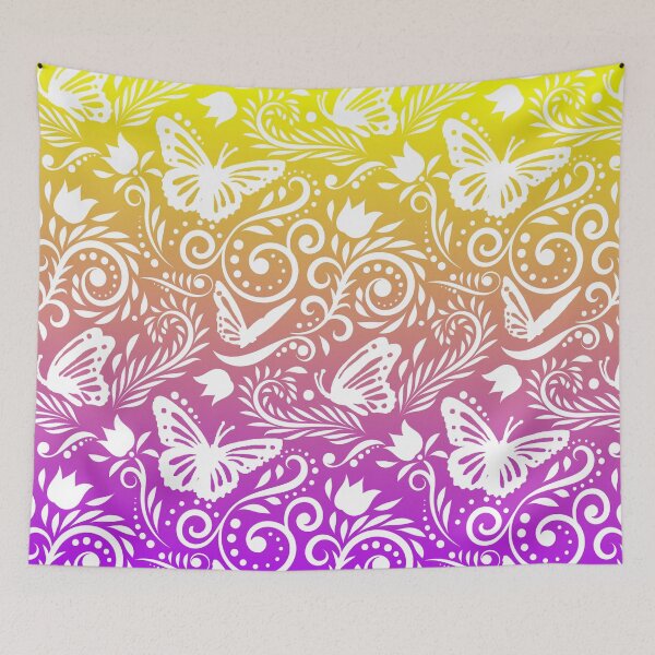 Item preview, Butterfly and Flower - Grapes with Lemon Drop RS designed and sold by CreativityRoams.