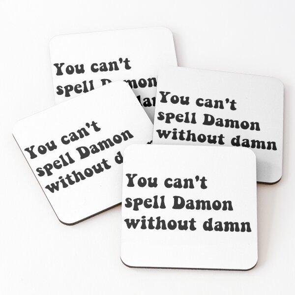 Item preview, You can't spell Damon without damn designed and sold by Aleziakh.