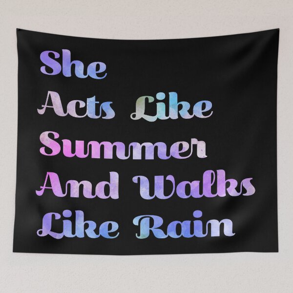 Item preview, Drops of Jupiter Lyrics designed and sold by baileyvannatta.