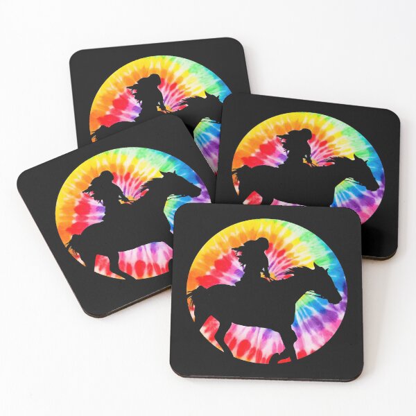 Item preview, Funny Tie Dyed Horsey Horse Horseback Rider Gift Design product designed and sold by Lisbob.