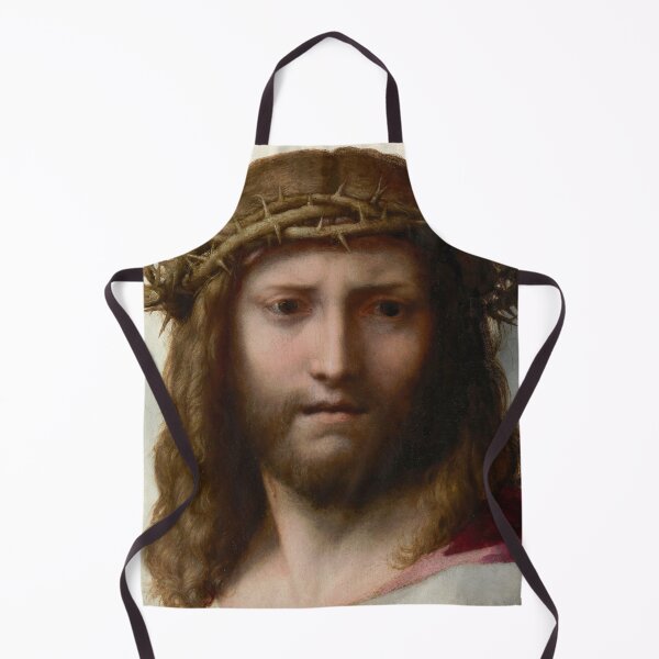 Item preview, Painting Art, Antonio Allegri da Correggio , Paintings Artist, Head Of Christ designed and sold by SasyJamArt.