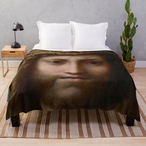 Item preview, Painting Art, Antonio Allegri da Correggio , Paintings Artist, Head Of Christ designed and sold by SasyJamArt.