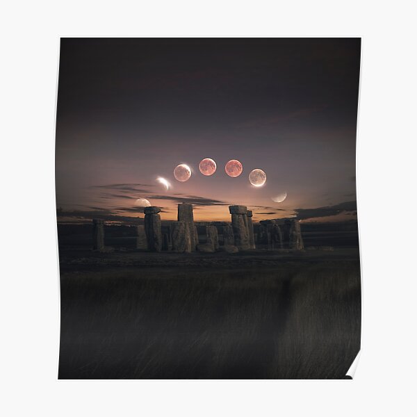 Blood Moon Eclipse, UK Poster