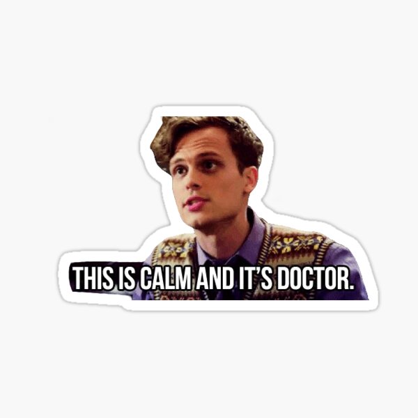 matthew gray gubler Sticker