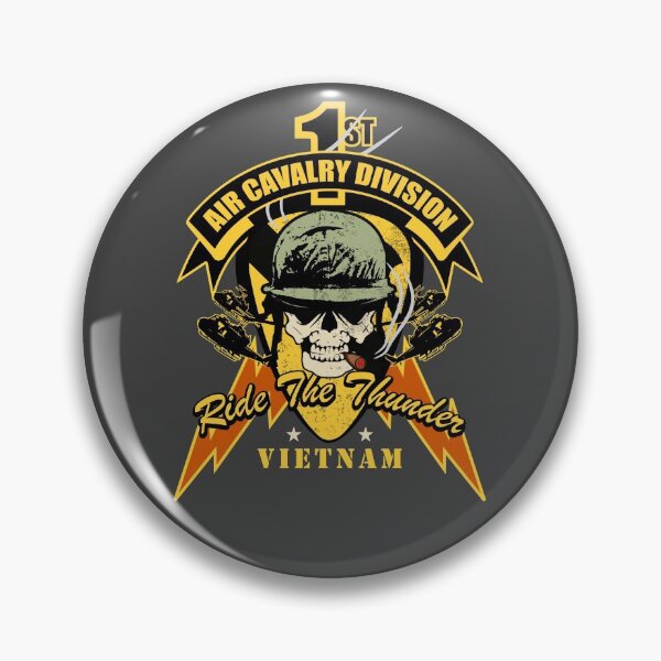 Item preview, 1st Air Cavalry Division Air Cav - Ride The Thunder designed and sold by StrongVlad.